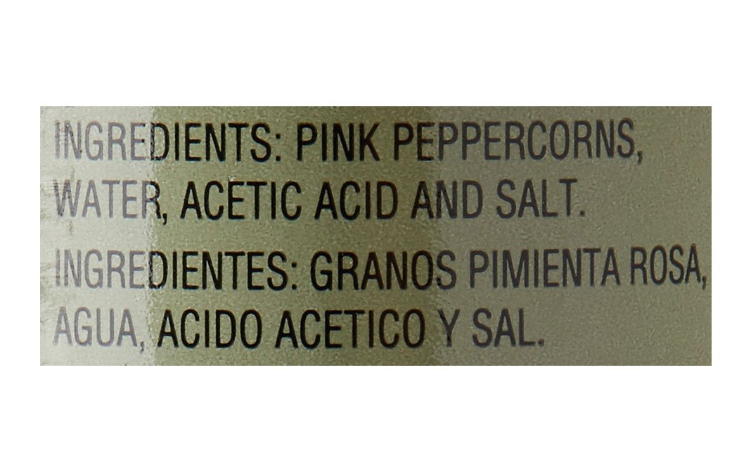 Figaro Pink Peppercorns    Glass Jar  100 grams